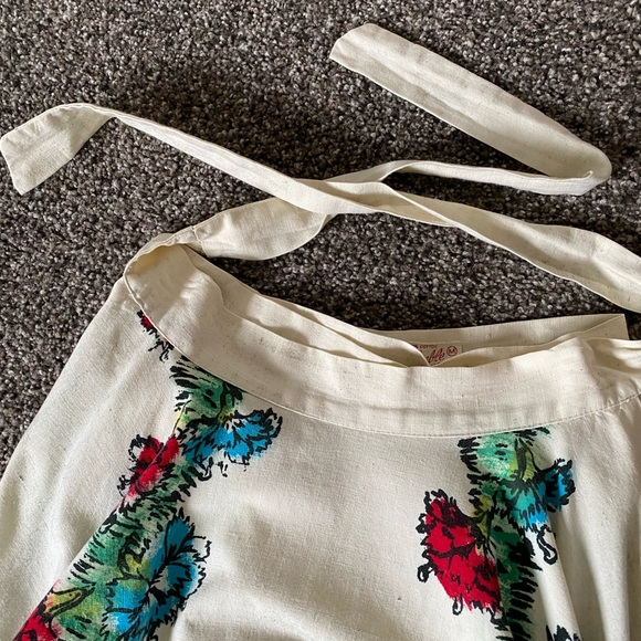 1950s hand-painted vintage matador circle skirt ππ» - Picture 10 of 16